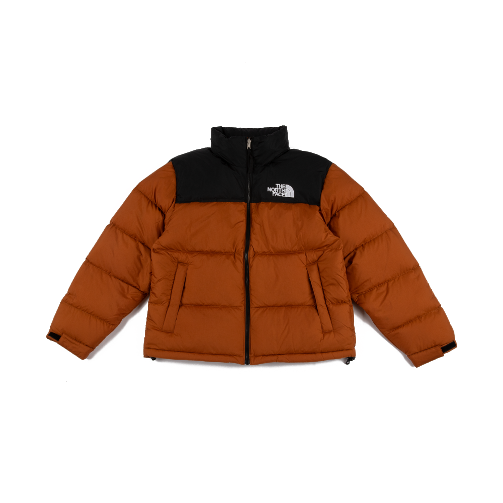 1996 Retro Nuptse Jacket 'Burnt Umber TNF Black'