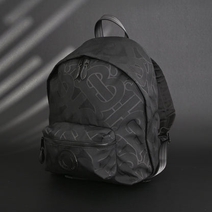 Burberry Monogram Black Nylon Backpack