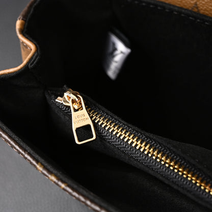Louis Vuitton Petite Malle Souple Monogram Canvas