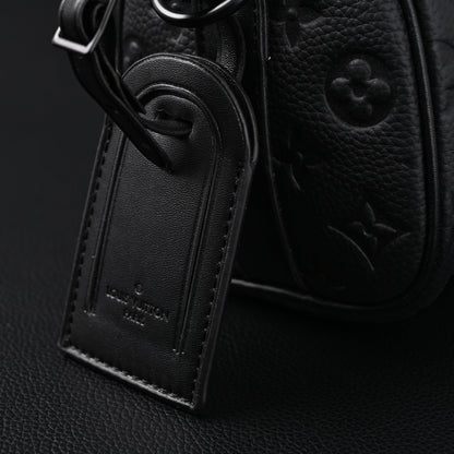 Louis Vuitton Keepall Bandoulière 50 – Monogram Shadow Black Leather