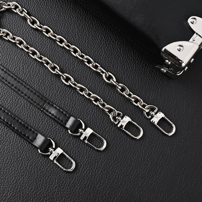 Louis Vuitton Soft Trunk Monogram Black Leather Crossbody Bag