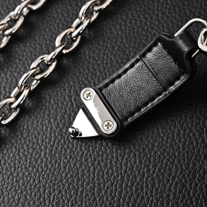 Louis Vuitton Soft Trunk Monogram Black Leather Crossbody Bag