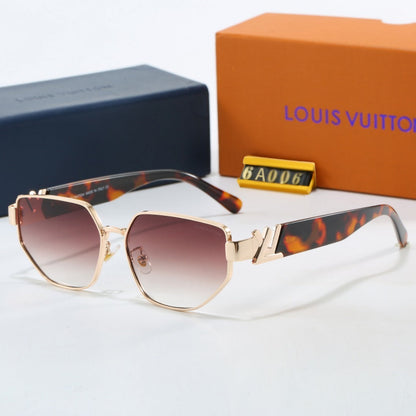 Louis vuitton V-Logo Metal Square Sunglasses (Model 6A006) Square
