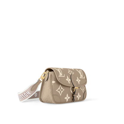 Louis Vuitton Diane Monogram Empreinte Tourterelle Beige cream